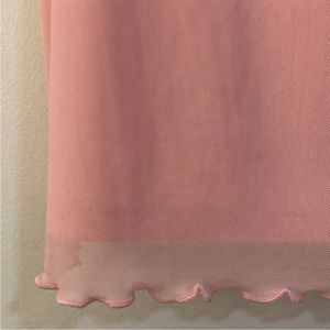 Large pink DIVIDED dress